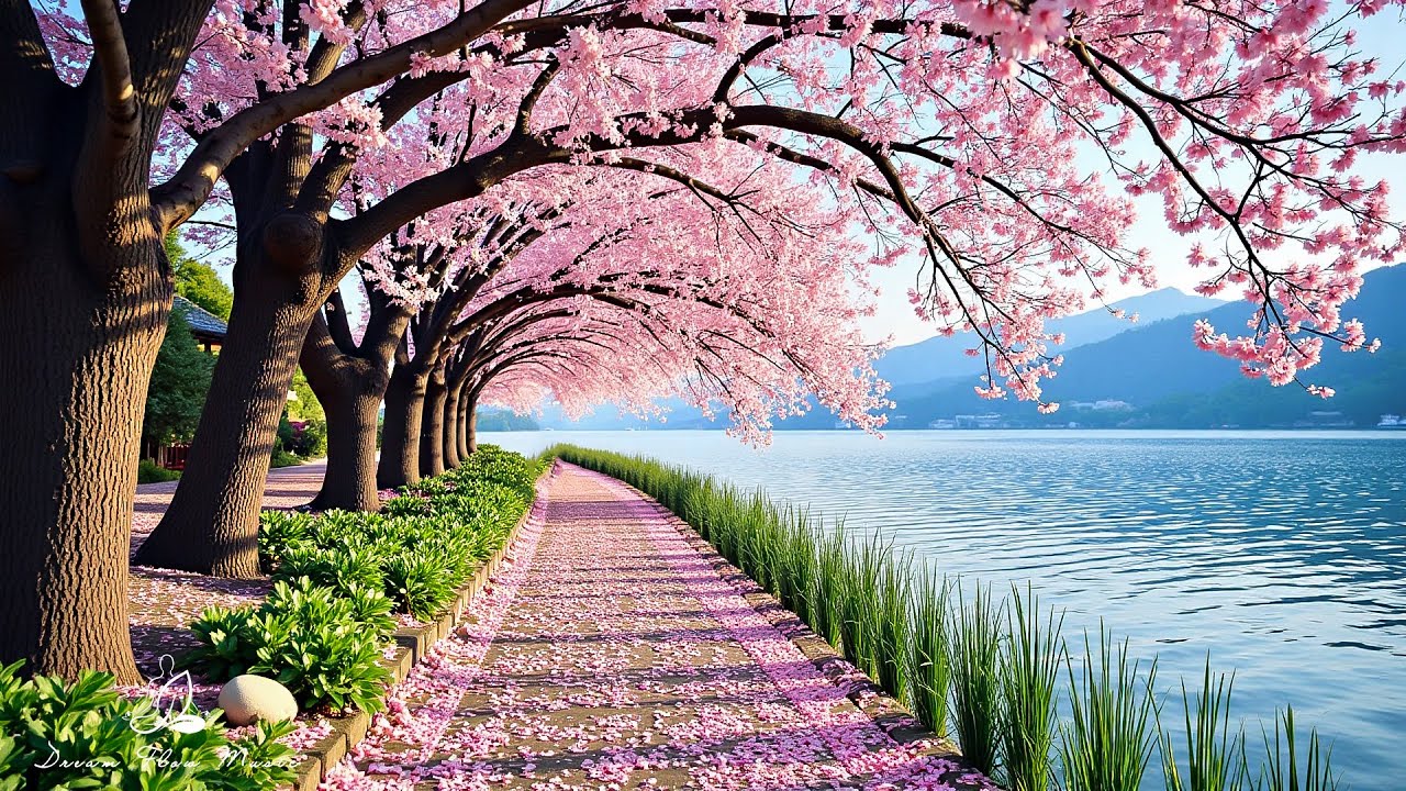 Красивая расслабляющая музыка 🌿Остановите чрезмерные мысли, снизьте стресс и расслабьтесь глубоко