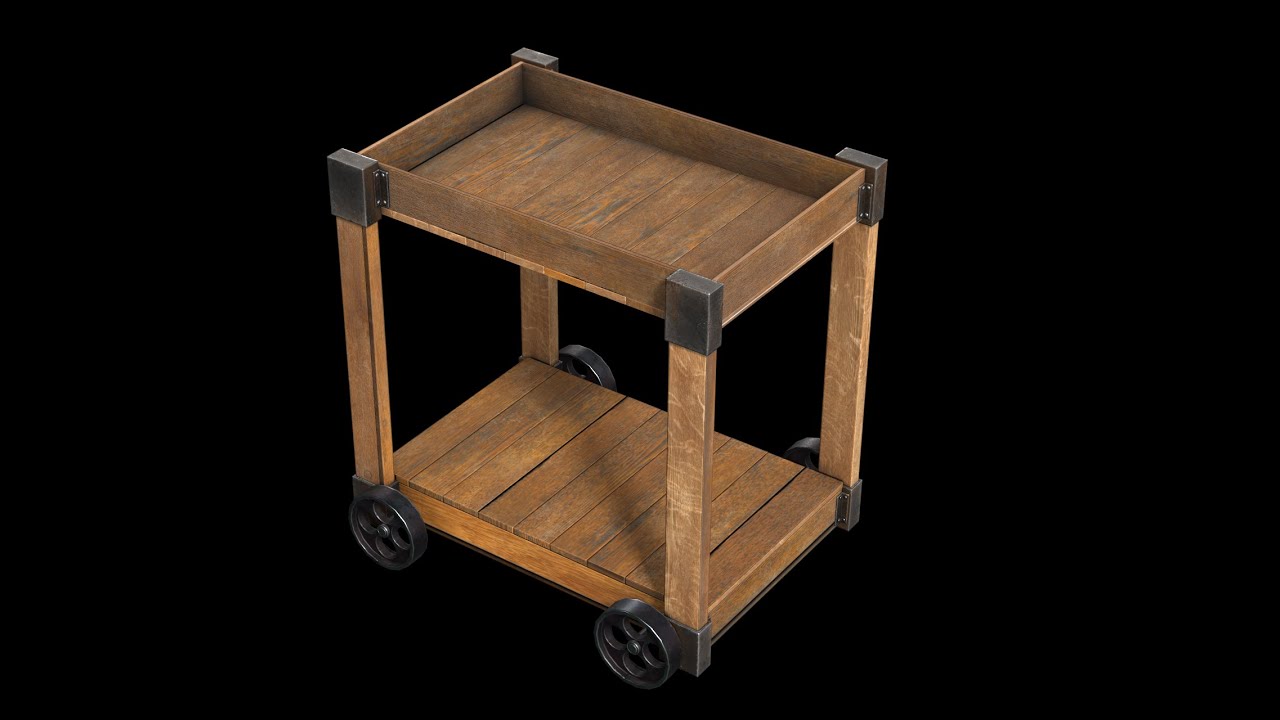 Substance Painter |  Wood Table-Breakdown | Tutorial