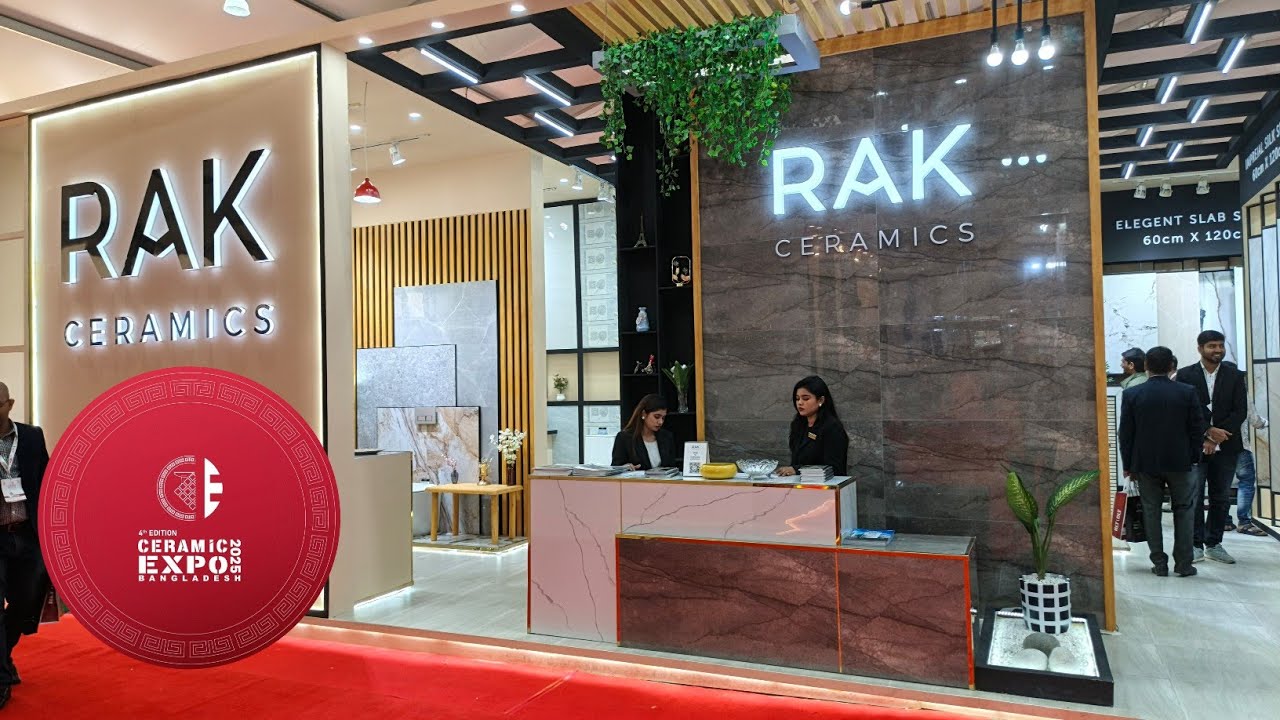 Ceramic Expo Bangladesh. 27-30 Nov 2025 | RAK Ceramics stall at ceramic Expo.