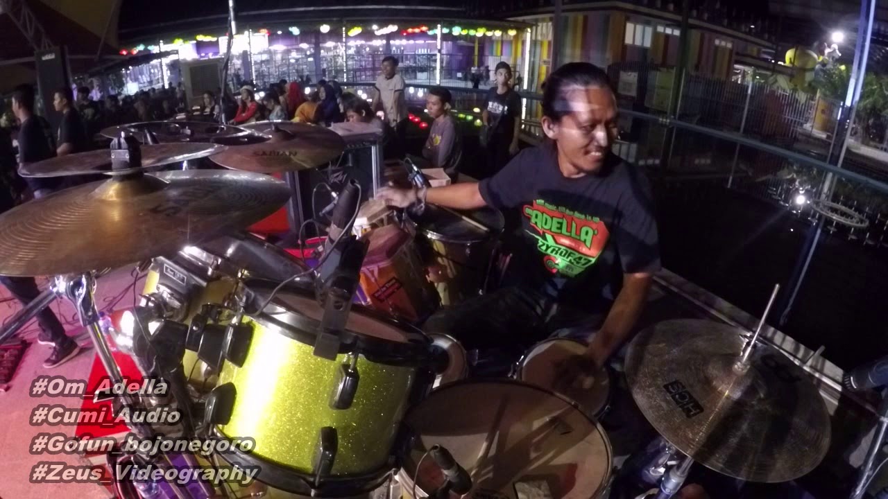 Om Adella - bagai langit dan bumi // Arneta Julia ( cover kendang cak Nophie )