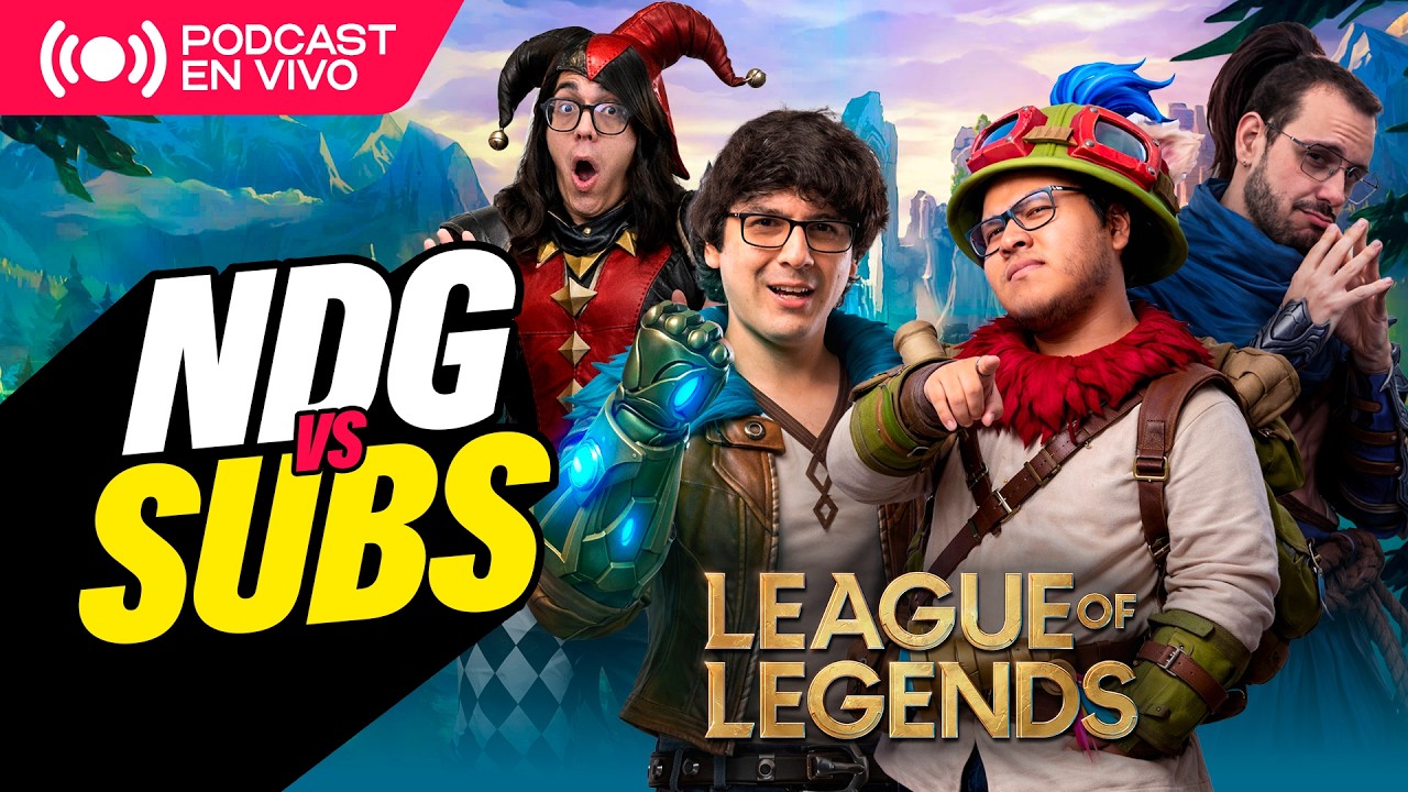 NDG VS. SUSCRIPTORES: Edición ARAM en League of Legends | EN VIVO