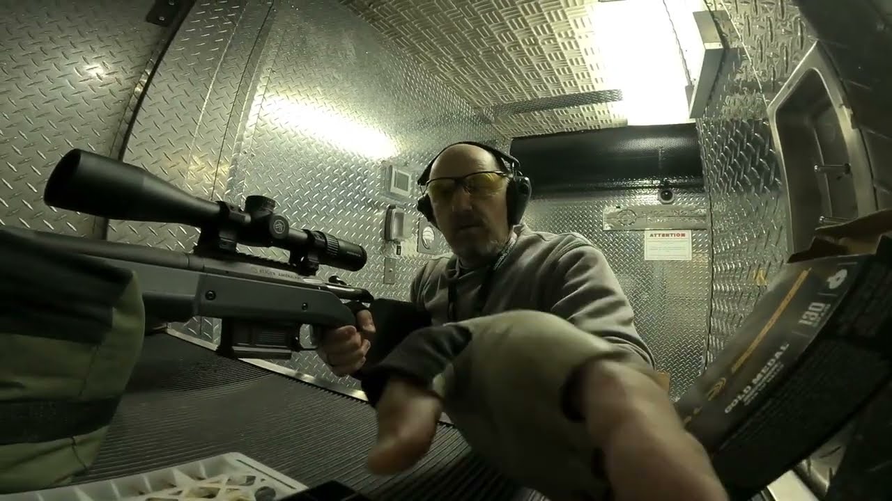 Testing Ruger Hunter at the 25 m range