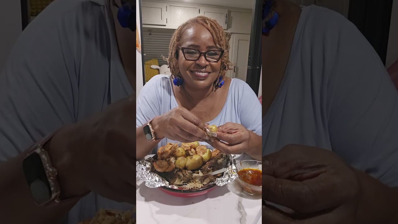Tilapia highly Seasoned seafood boil 