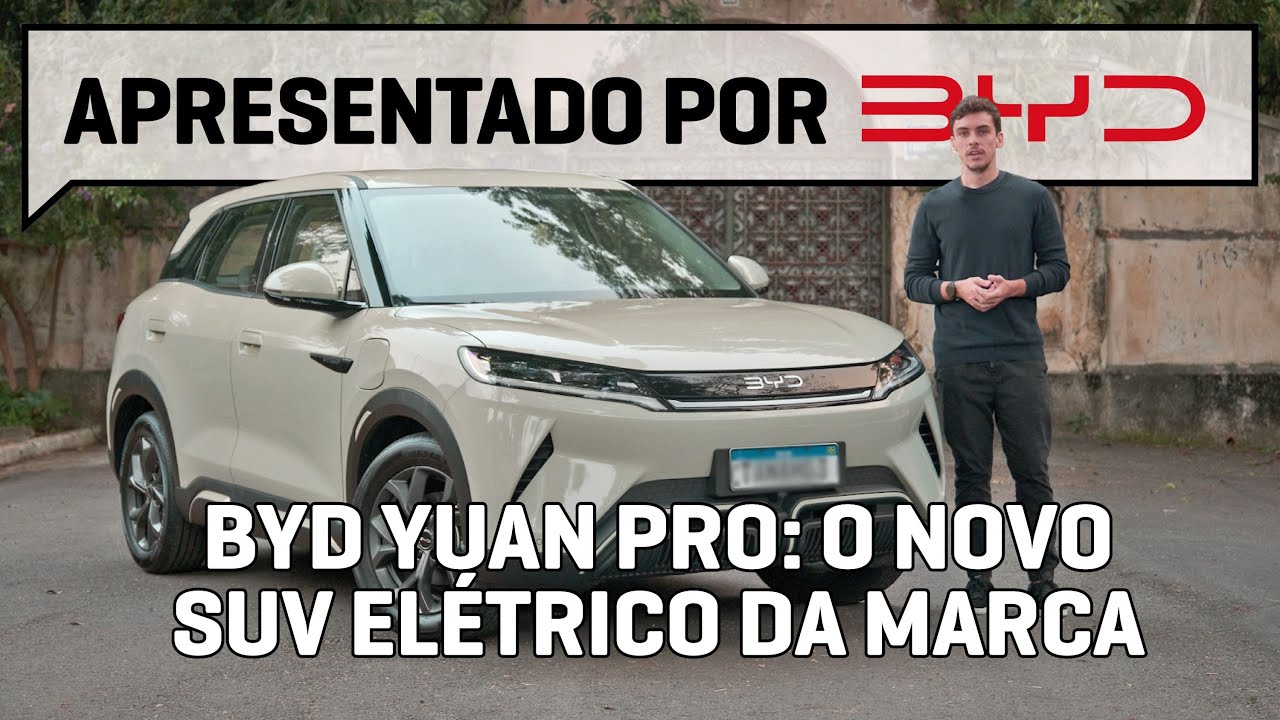 BYD Yuan Pro: o novo SUV elétrico da marca