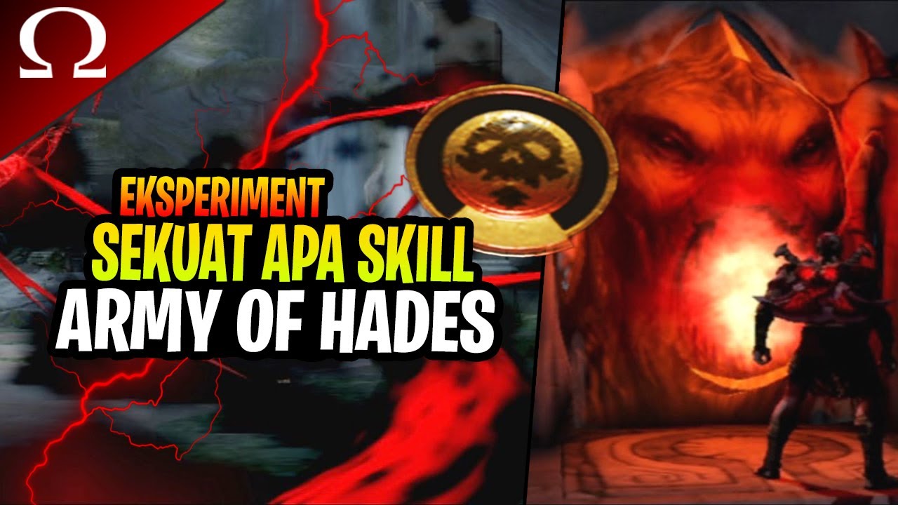 SKILL TERKUAT ARMY OF HADES MELAWAN SEMUA BOSS !! - God Of War (VERY HARD) PS2