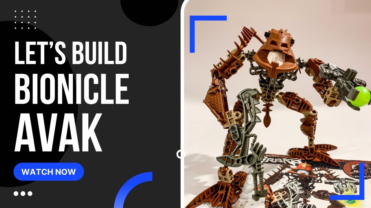 Lets Build Lego Bionicle - Piraka Avak (8904)