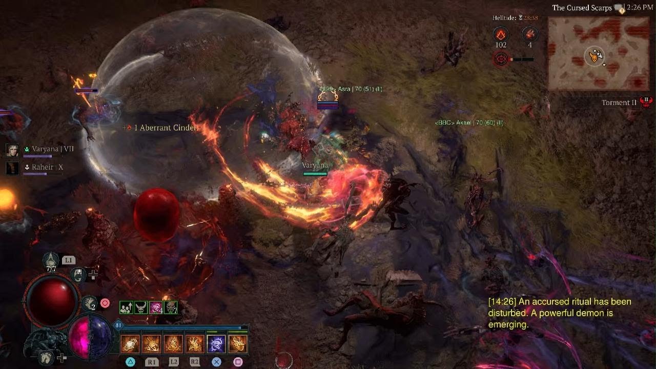 Tyrant's Grasp WARLOCK Showcase!! INSANE DPS | Diablo 4 Season 13