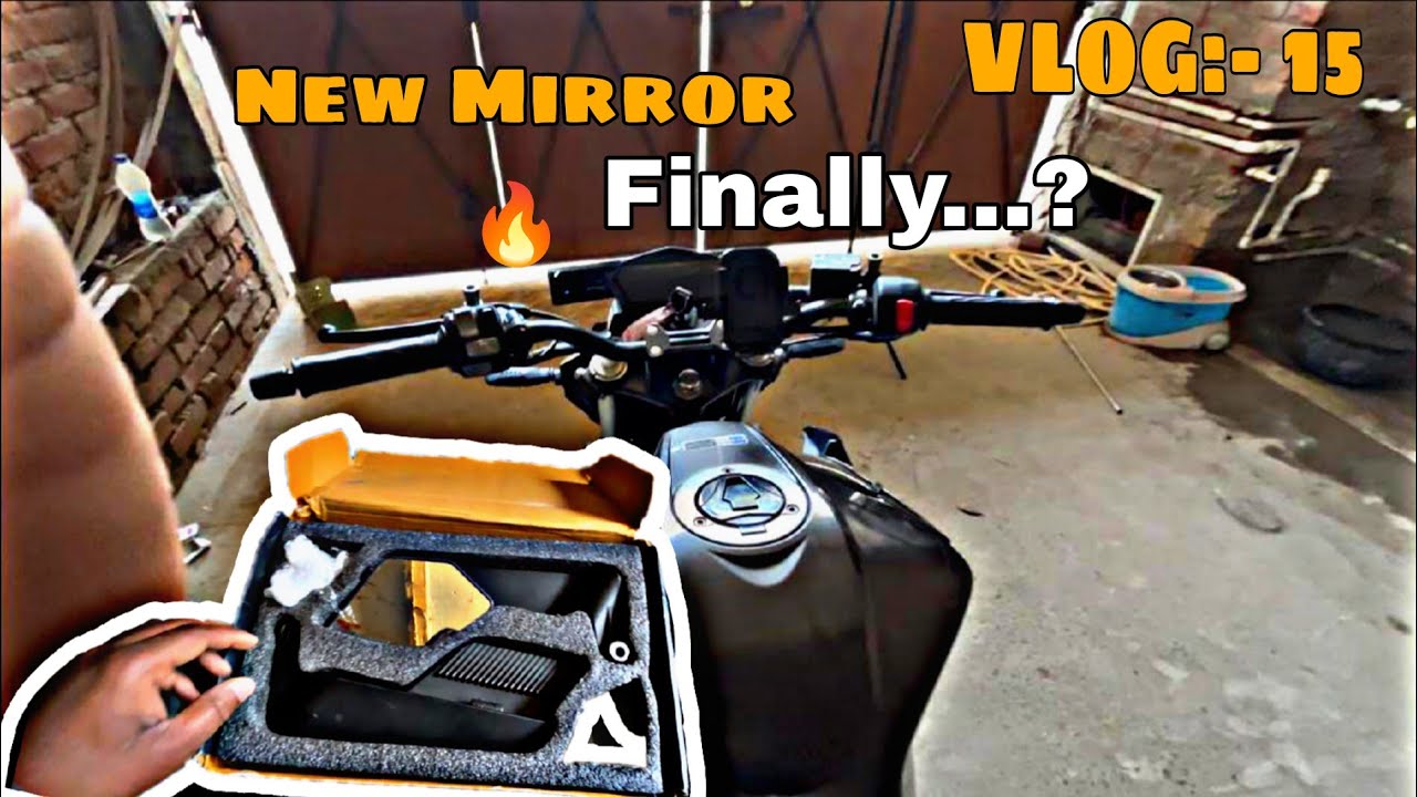 Best Accessories for Bike Riders 🪞🏍️ | New mirror install | Hero 🔥Xtreme 125R |@mr.rohitstudio013  