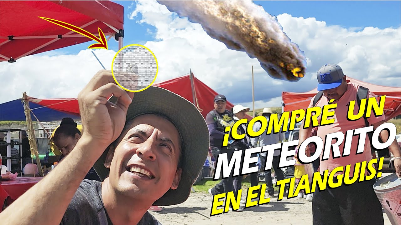 &iexcl;Compro VALIOSO $ METEORITO en el TIANGUIS! Realizo TODAS las pruebas.