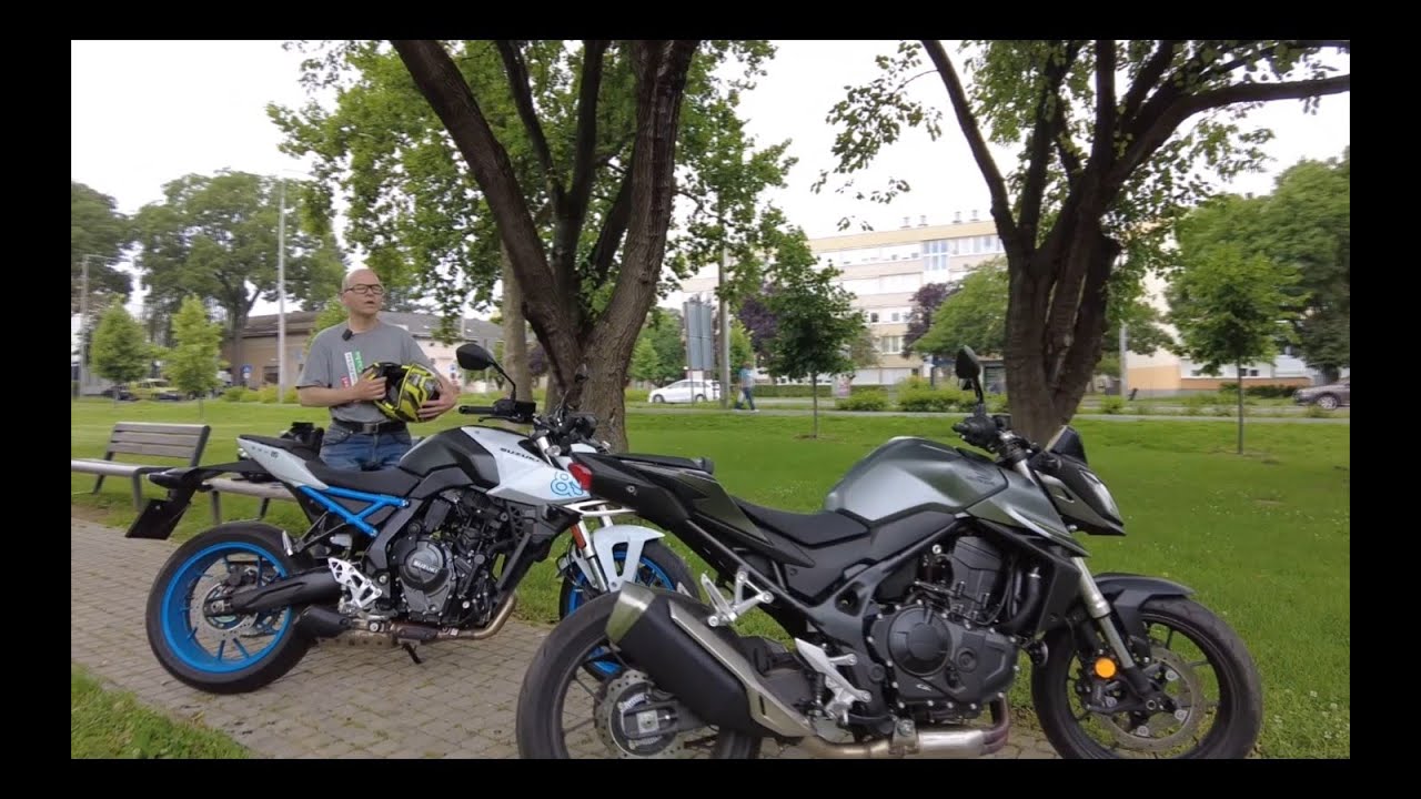 Honda & Suzuki, CB750 Hornet & GSX-8S (2023)