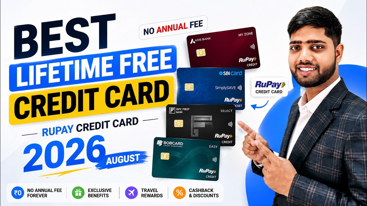 BEST Lifetime FREE Credit Card || best credit cards for beginners || lifetime free credit card