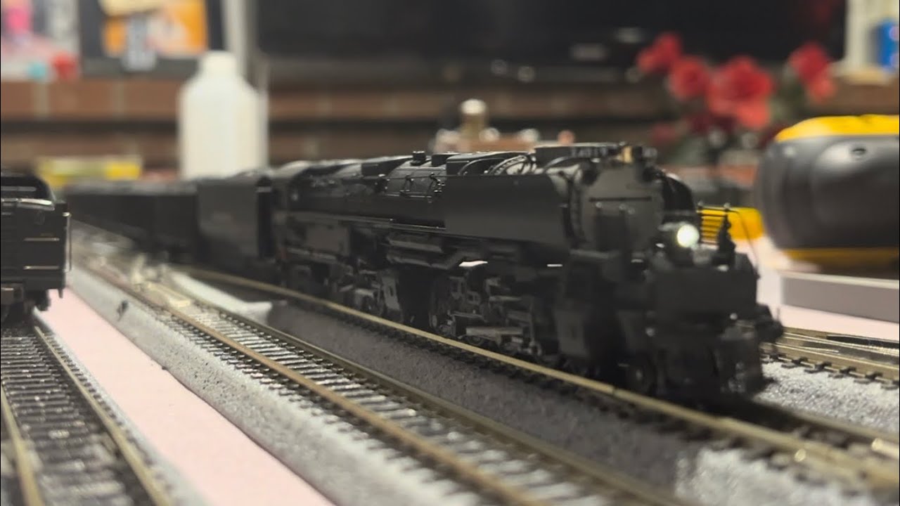 Running the New UP conductors club big boy
