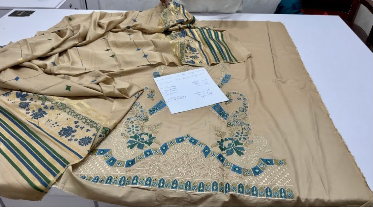 ORIGINAL BRAND | NEW STYLE EID VOL 2026 | JACQUARD BAROSHA SHAWL | PREMIUM LAWN QUALITY | WHOLE SALE