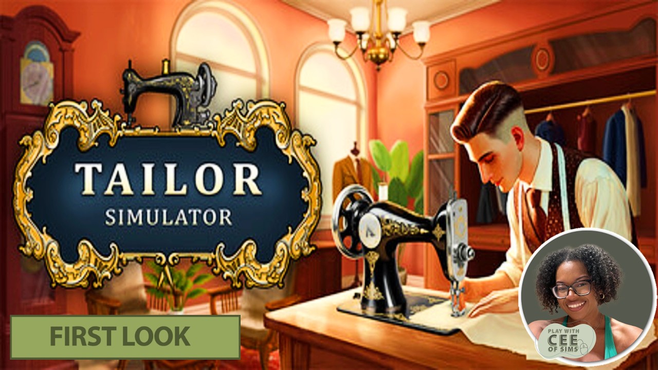 Tailor Simulator FIRST LOOK | The Beginning Of Our Adventures In The Fashion Industry!