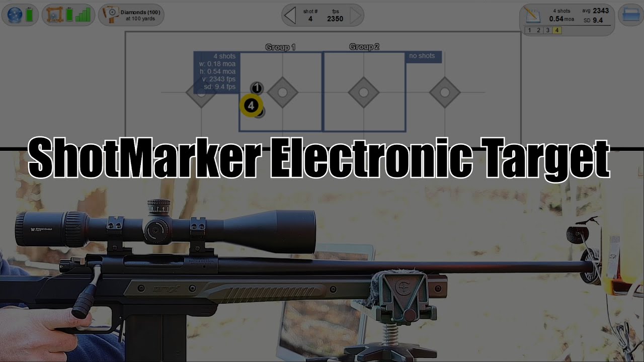 ShotMarker Electronic Target
