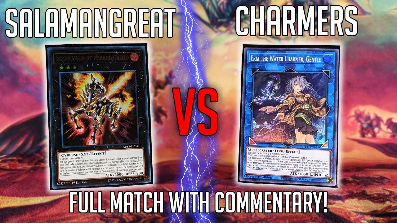 Yu-Gi-Oh! Charmer Dragoon Vs Salamangreat | Locals Feature Match - Round 2 (7-10-21)