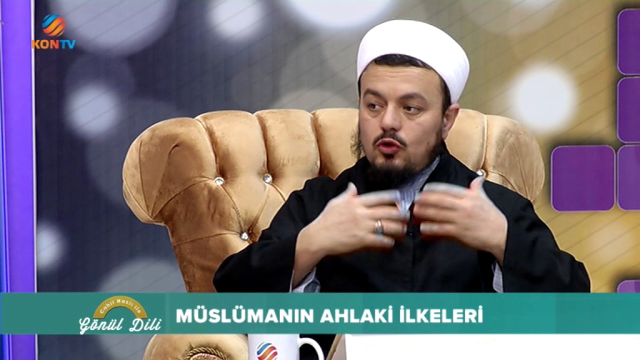 GÖNÜL DİLİ - MÜSLÜMANIN AHLAKİ İLKELERİ - NİĞDELİ MUHAMMED HOCA - 08 OCAK 2017