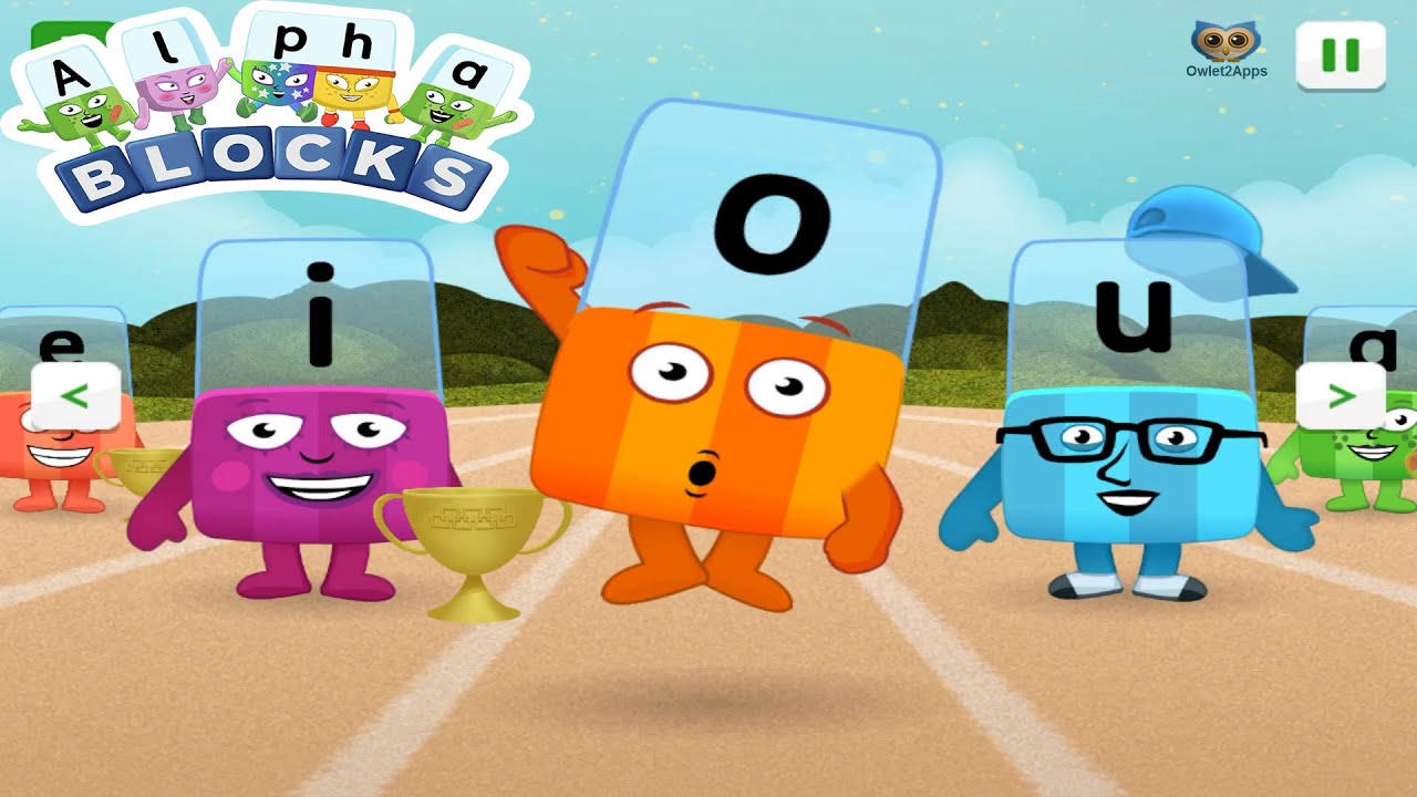 Alphablocks Race Fun Run | CBeebies Go Explore
