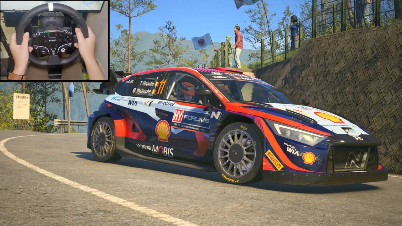 Hyundai i20 N Rally1 HYBRID - Ea Sports WRC | Moza R3 (Steering Wheel Gameplay)