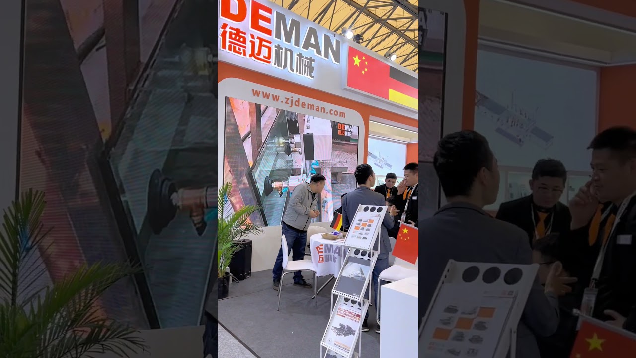 DEMAN - China Glass 2024 Expo in Shanghai #glass #glassprocessing #chinaglass #expo