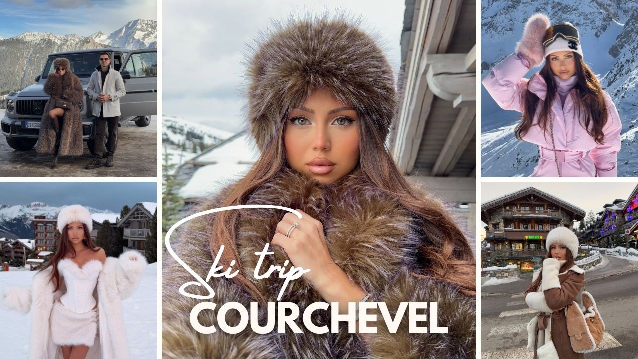 COURCHEVEL Luxury Ski Trip: Winter Fashion, Après-Ski Parties, Shopping & Friends | Marinela Bezer