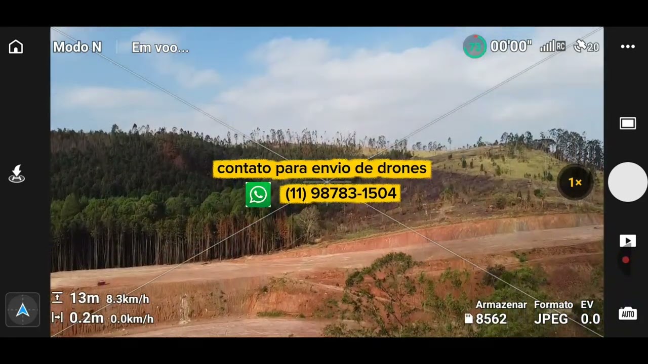 Dji Mini 2 - Imagens trêmulas e perda de sinal com o rádio controle.