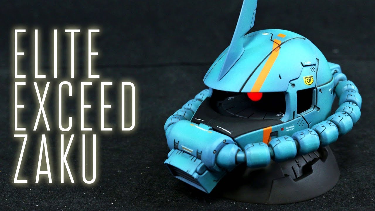 1337 - Elite Exceed Zaku Head