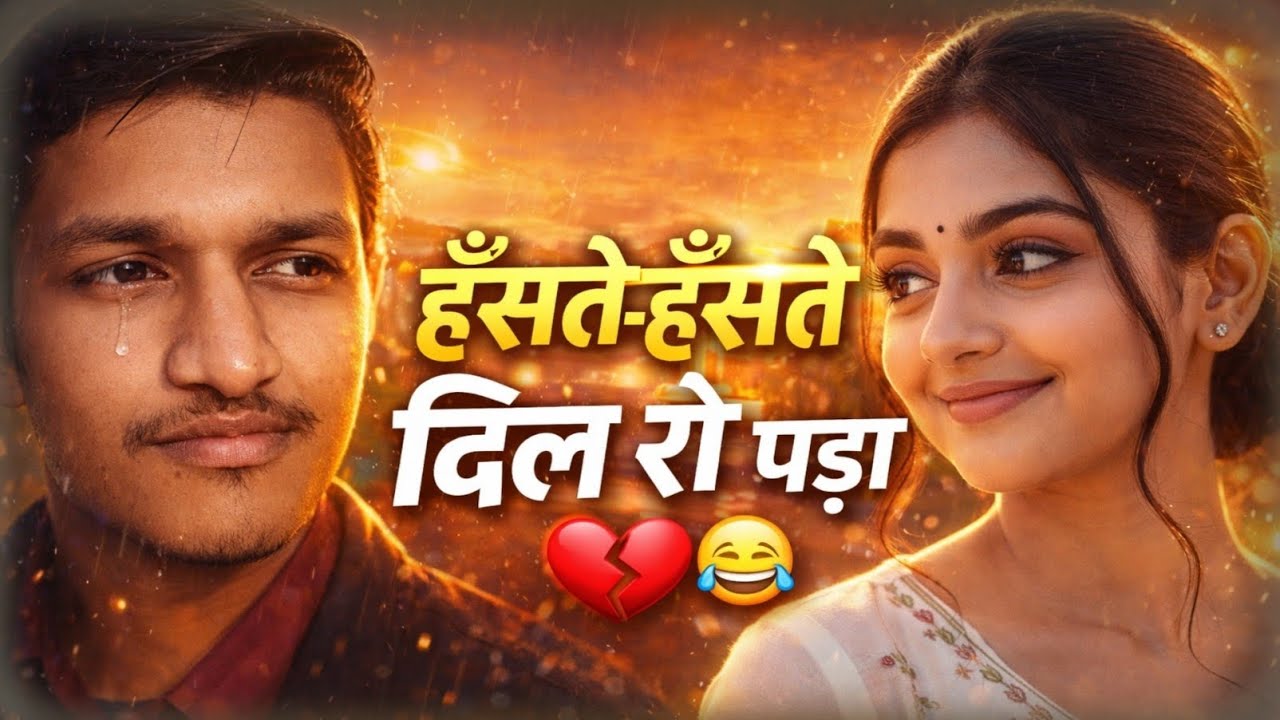 हँसते हँसते दिल रो पड़ा 😂💔 | Funny Sad Love Song 2026 | Emotional Hindi AI Song #music 