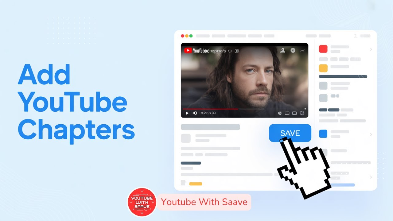 How To Add Chapters To Youtube Video | YouTube with Saave