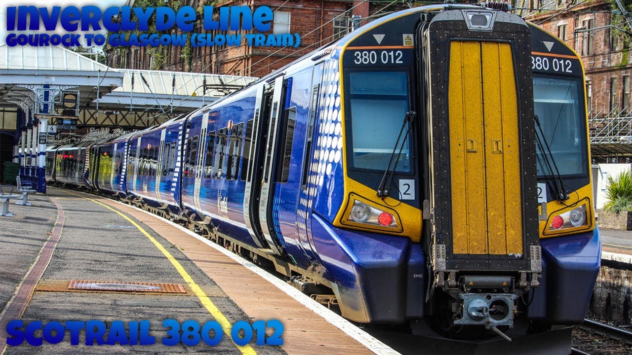 Riding Class 380 012 From Gourock To Glasgow Central (Slow Train)