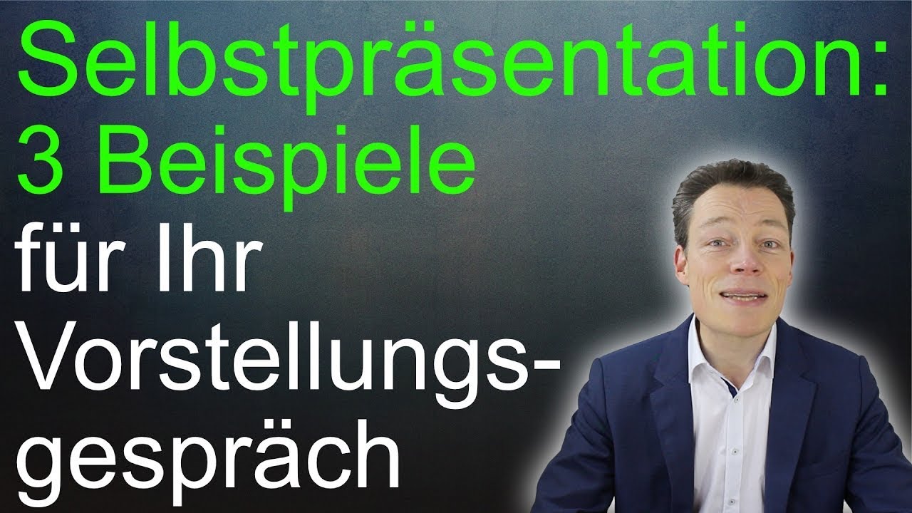 Selbstpräsentation: Sag DAS, und du kriegst jeden Job (Vorstellungsgespräch)