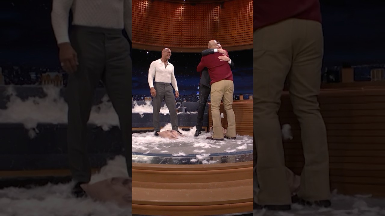 #DwayneJohnson calls in a favor from real-life Smashing Machine #MarkKerr to get revenge on Jimmy 🤣