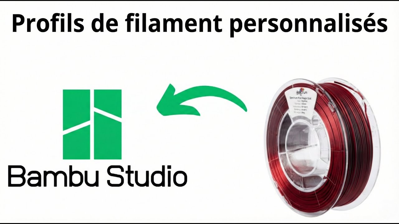 Tuto Bambu Studio : Importer les Profils Spectrum en 1 Minute ! ⏱️ (R&eacute;glages Parfaits)