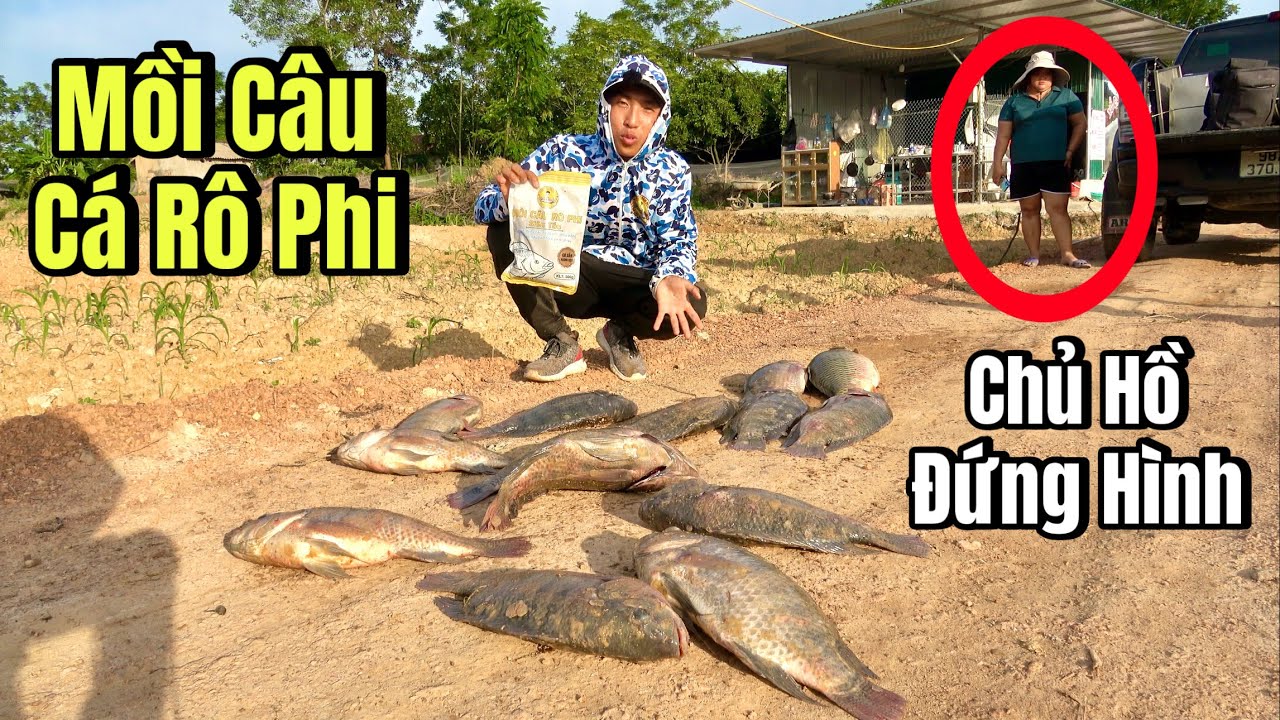 Test Mồi Câu Rô Phi Siêu Tốc khiến Chủ Hồ Đứng Hình?