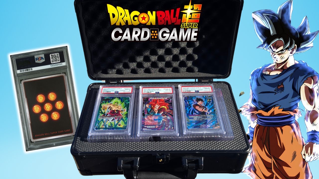 PSA GRADED DRAGON BALL CARD COLLECTION!