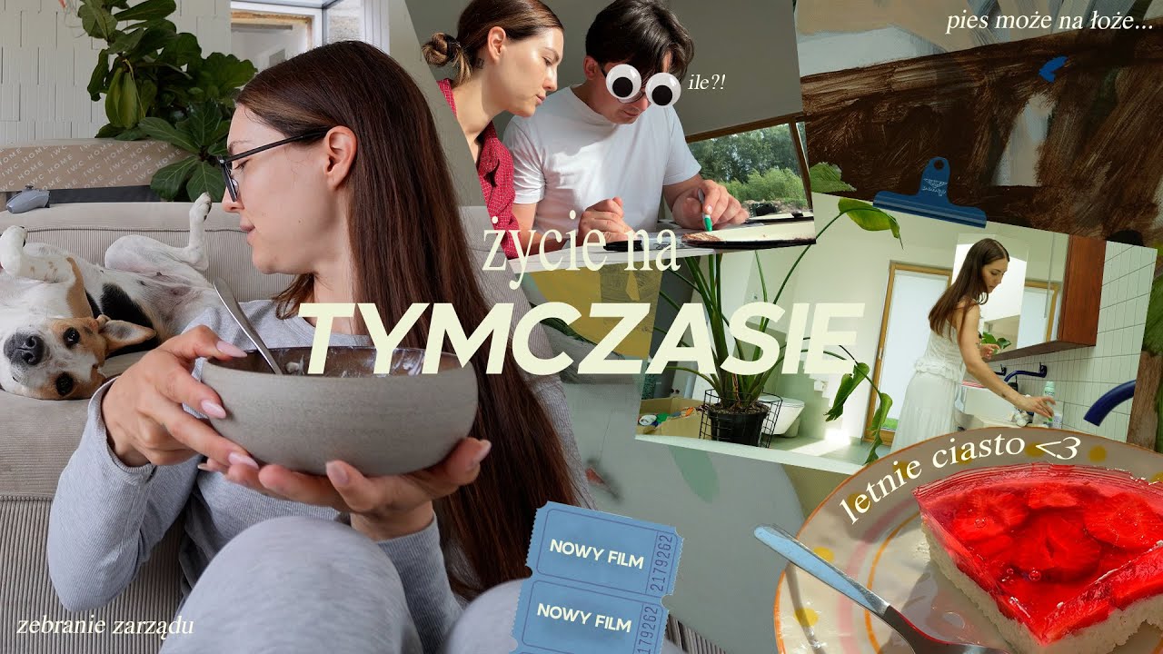 TYMCZASOWY VLOG 🏠 // spisujemy testamenty / pyszny sernik / tymczasowe rozwiązania / zmiany w domu