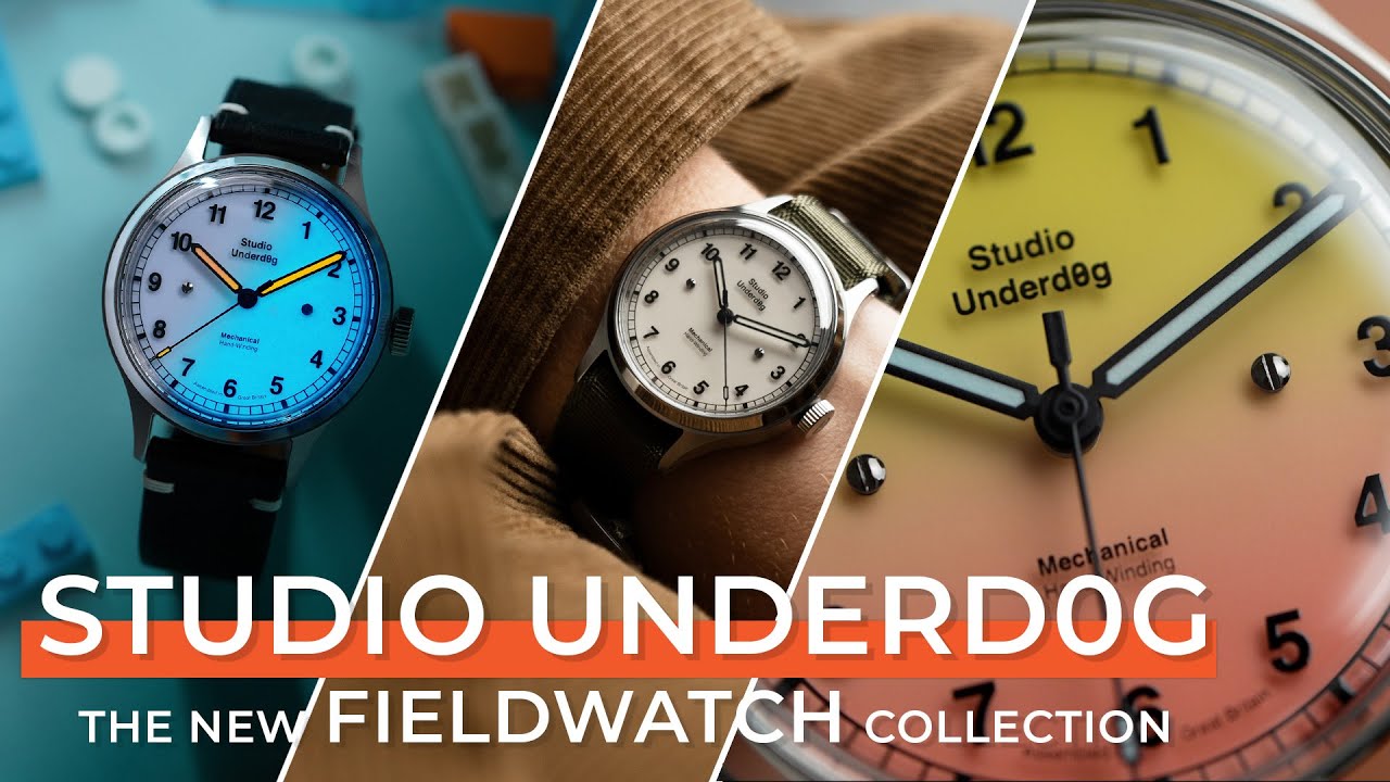 Studio Underdog is BACK! 🔥  Hands on with the new fieldwatch collection. The 02Series