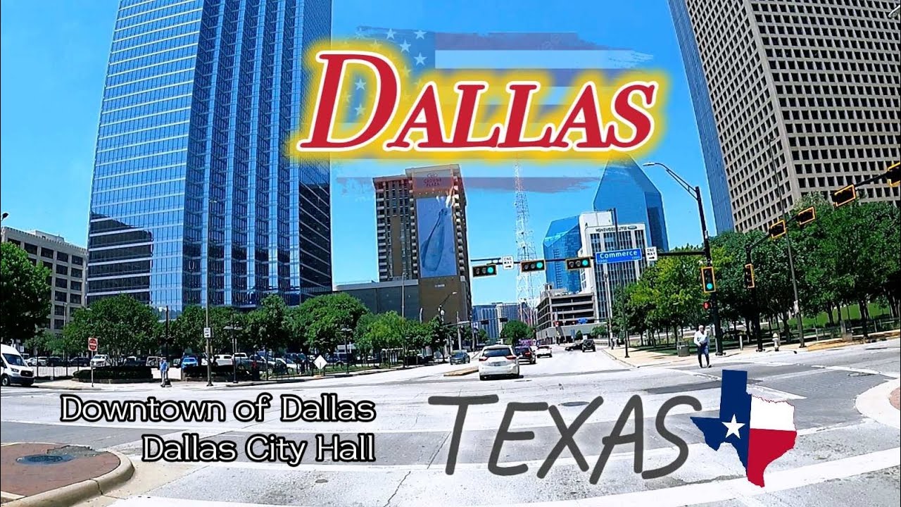 [4K] Dallas, Texas | Driving Tour - Downtown of Dallas, 5/2024 🇺🇸 | 달라스, 텍사스, 다운타운, 미국