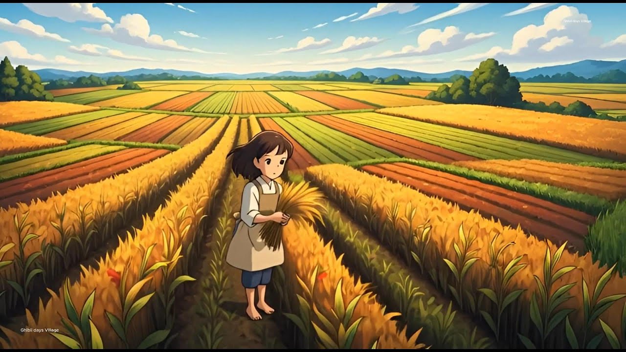 Seasons of Wonder | A Ghibli-Inspired Autumn Farm Story 🍂✨