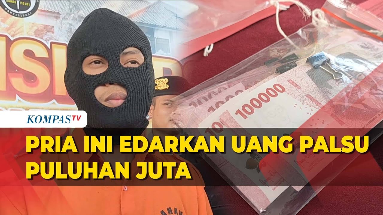 Pemuda di Kulon Progo Edarkan Uang Palsu Sejak Tahun 2023, Pelaku: Buat Kebutuhan Sehari-hari