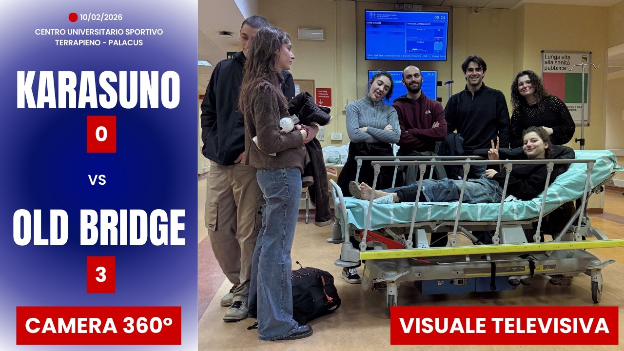 Karasuno Vs Old Bridge | 0 - 3 | Partita - Camera 360° - visuale televisiva | 10/02/2026