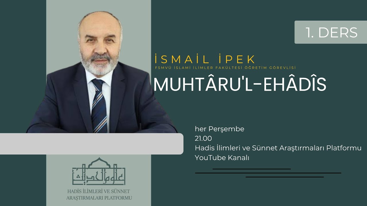 Hadis Dersleri 