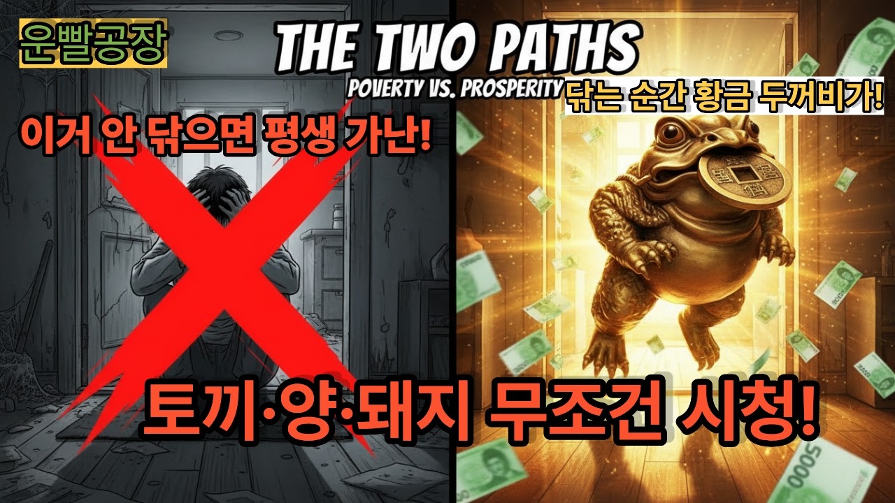 [긴급] 3월 5일 경칩, 오늘 밤 현관 '문지방' 무조건 닦으세요! 잠자던 재물운이 미친 듯이 터지는 대박 띠 TOP 3