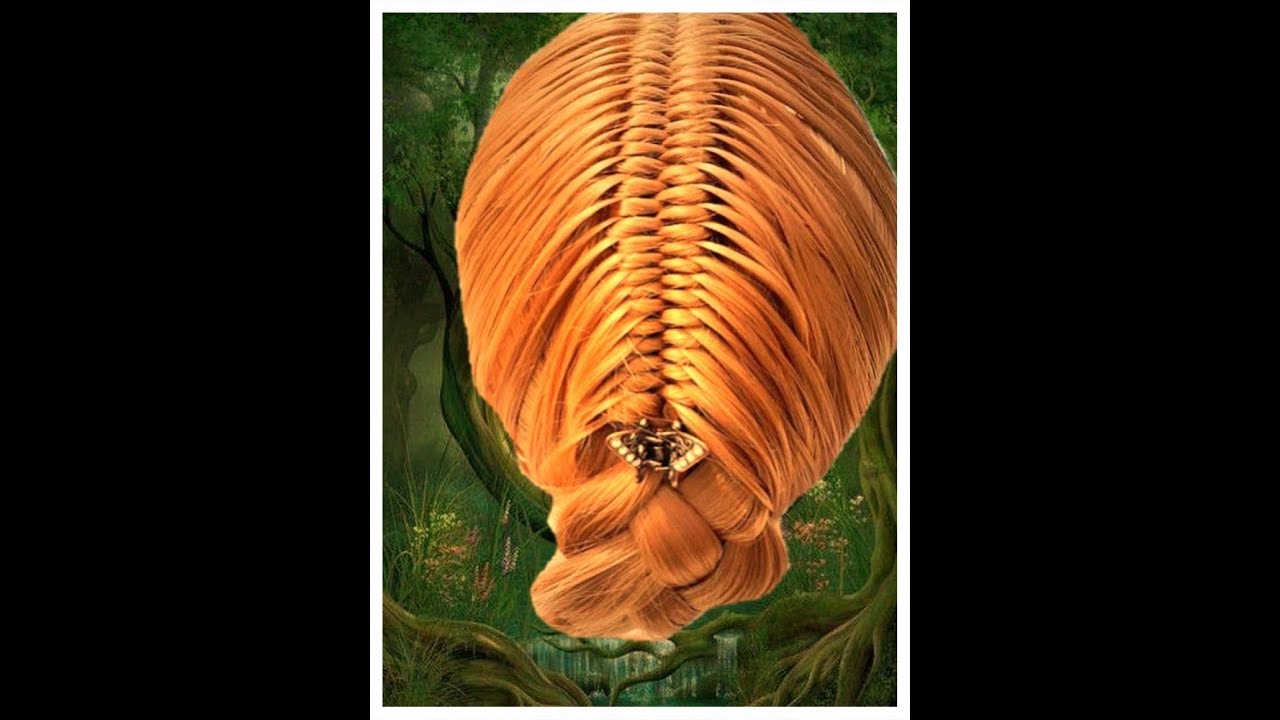 como hacer la trenza de orugua con mechones asia riba,