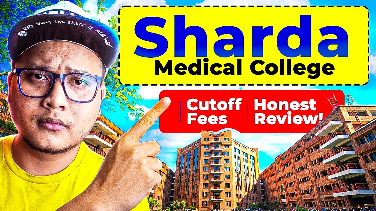Sharda Medical College Honest Review 🤬 Fees, Cutoff & Admission Reality.