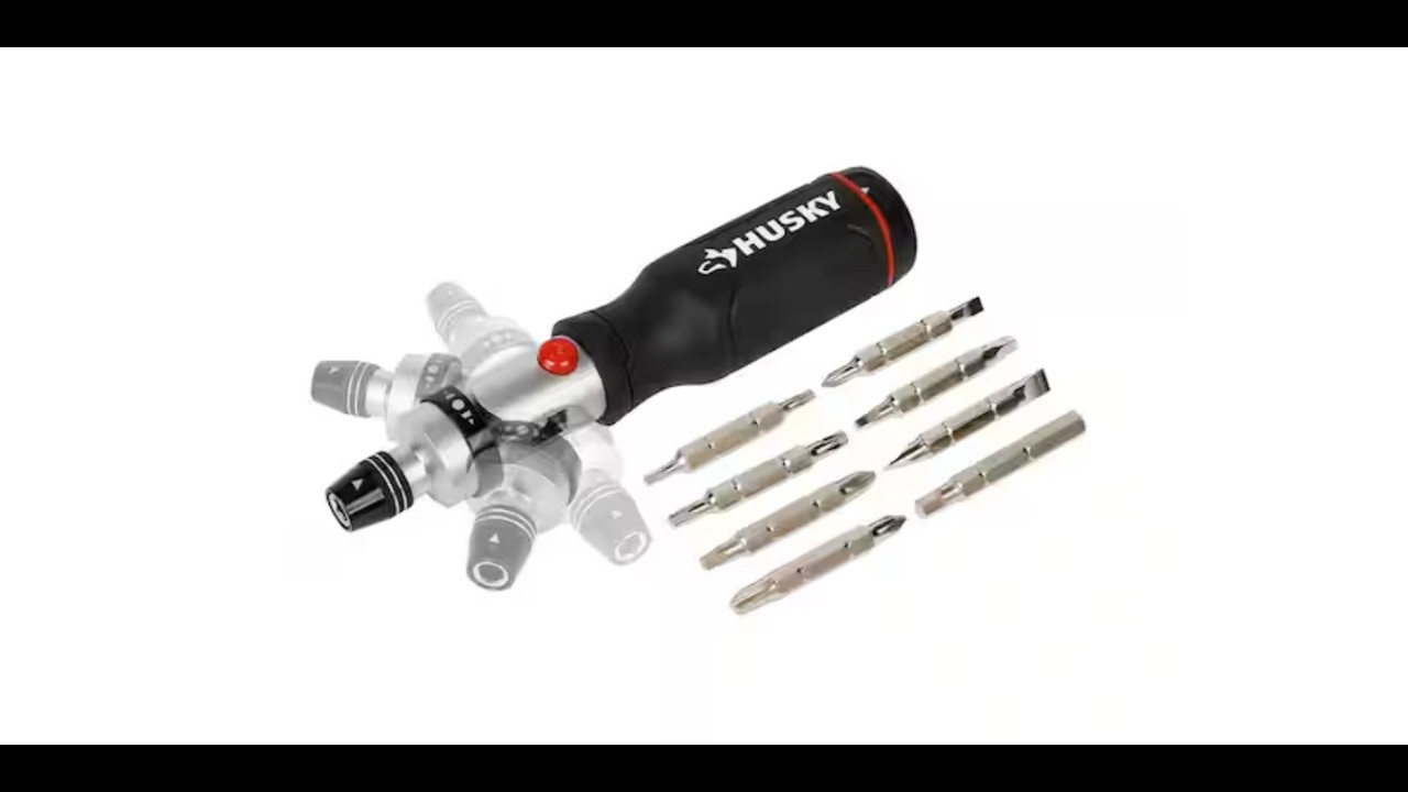 Husky Pivoting Screwdriver Unboxing