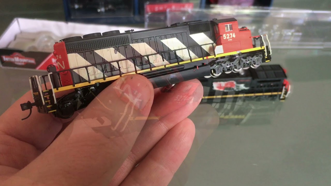 N scale Atlas 8-40C CN 15th anniversary review.