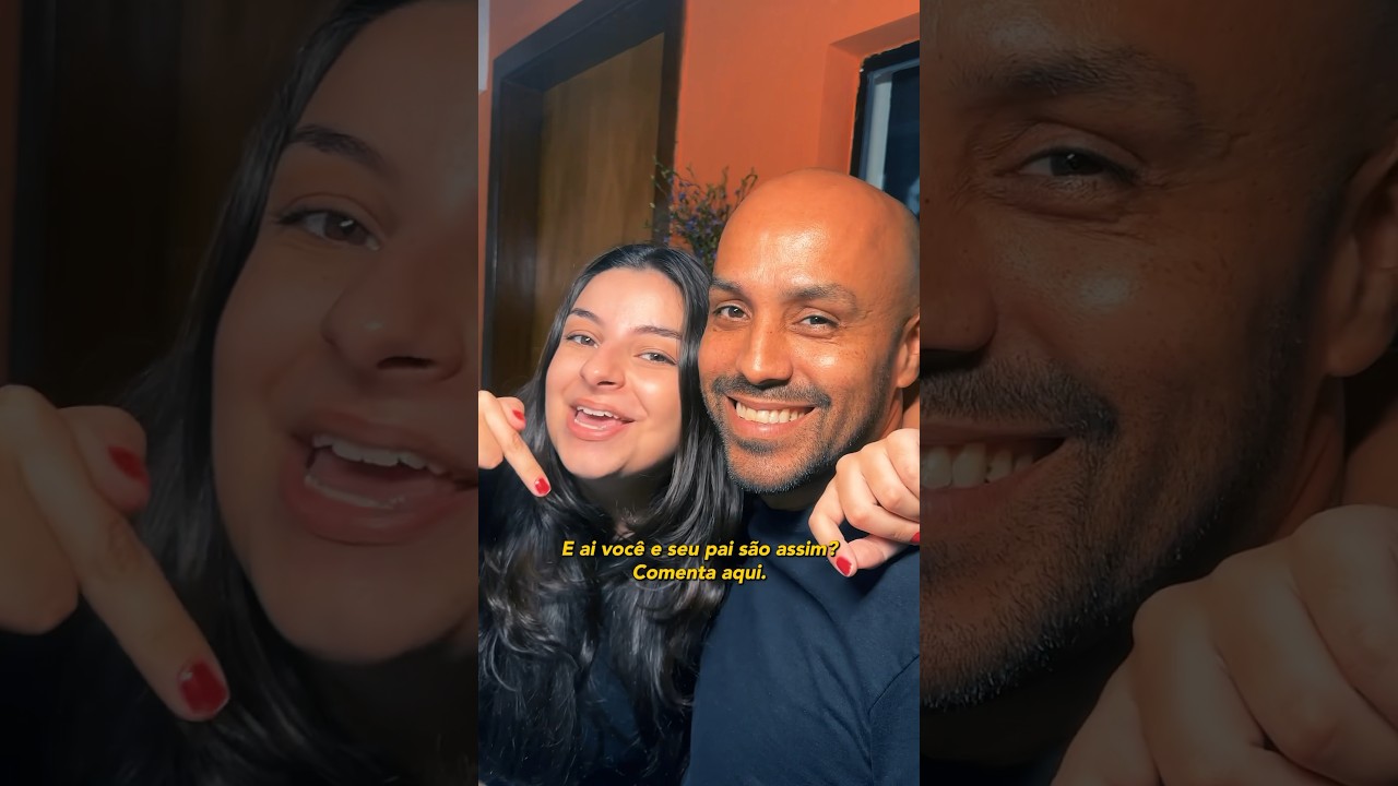 POV: pai e filha 😂❤️ voc&ecirc; e seu pai s&atilde;o assim? #humor #pai #filha