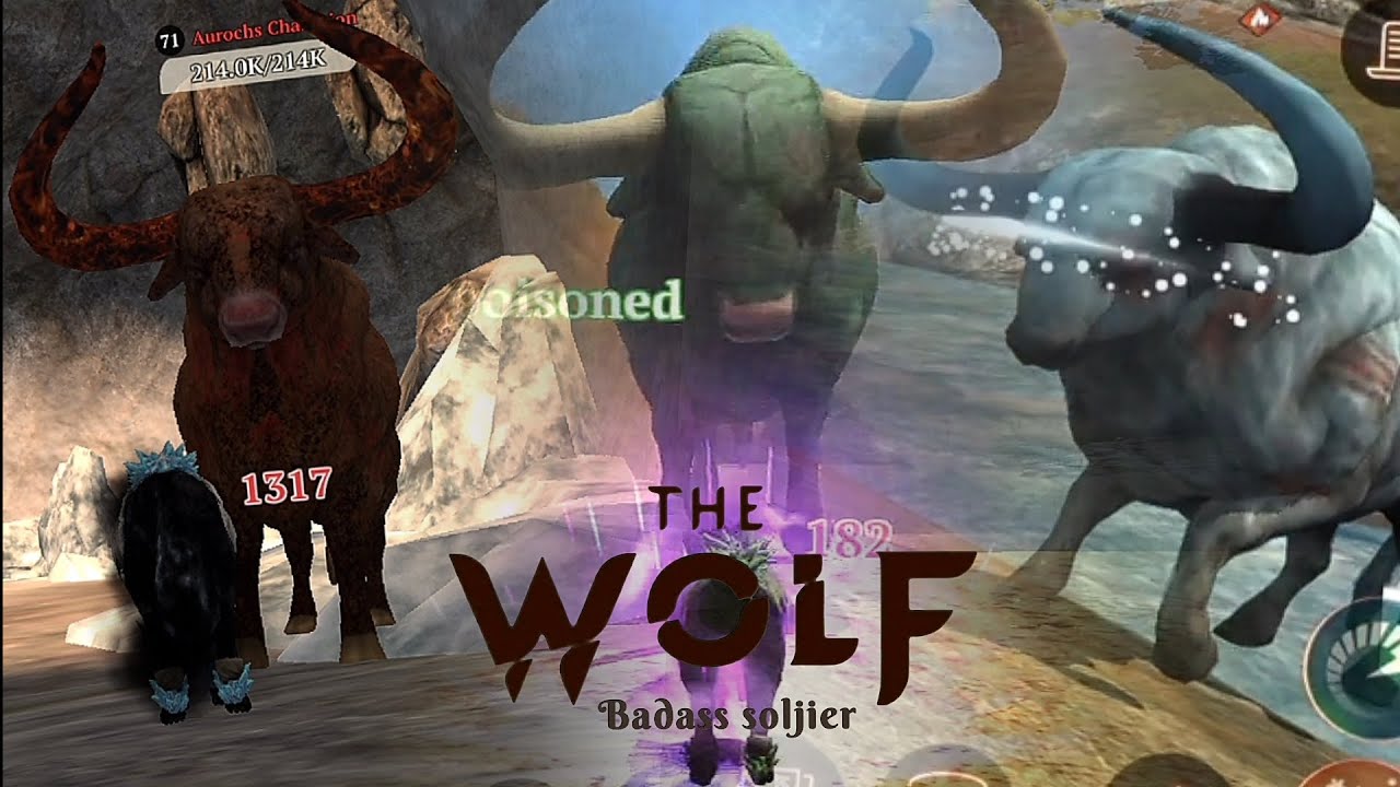 the wolf - Have you ever tried to kill the black Auroch using only speed + bite ⁉️
