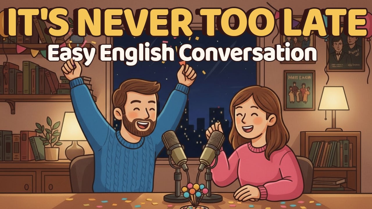 Feeling Behind in Life? Let’s Talk About It | English Listening Practice | English Podcast